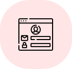 Sign Up & Integrate Icon